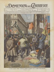 Milanon parlamenttivaalit, viime sunnuntain julistetaistelu Galleria Vittorio Emanuelessa