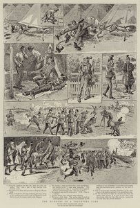 Vapaaehtoisleirin huumoria tekijältä Alfred Chantrey Corbould