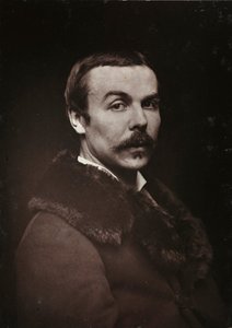 Taiteellinen ja elämäkerrallinen albumi, 5. vuosi, Salon 1885; ranskalaisen taidemaalari Albert Bettannierin (1851-1932) muotokuva