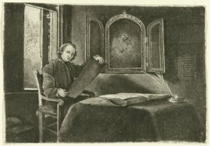 Ponce-François Copetten muotokuva Abraham Francenina tekijältä Claude Henri Watelet