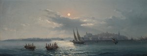 Näkymä Suureen satamaan, Valletta, 1885