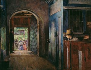 Ristiäiset Tanumin kirkossa 1892