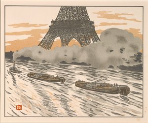 Proomut Eiffel-tornin 36 näkymästä