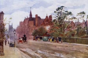 Pont Street, Chelsea (väri litho)