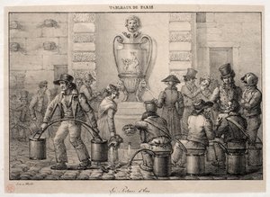 Escenes de París: The Water Carriers, finlandès tekijältä Jean Henri Marlet