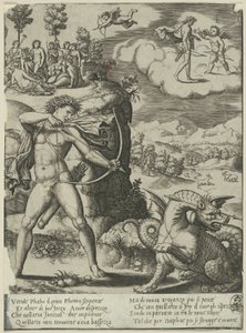 Apollo Slaying Python, ensimmäinen levy Apollon ja Daphnen historiasta tekijältä Master of the Die