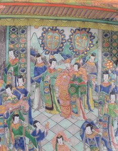 Suuri Famille Verte -laturi, Kangxi-kausi (1662-1722) (posliini) (katso myös 272193)