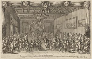 Piacevolin juhlat 1627. tekijältä Stefano della Bella