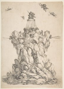 Aeoloksen kallio, 1652. tekijältä Stefano della Bella