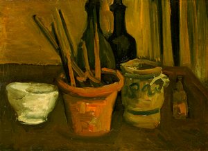 Siveltimien asetelma kukkaruukussa tekijältä Vincent van Gogh