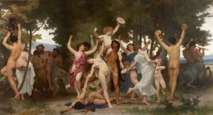 Bacchus La jeunesse de Bacchuksen nuoruus, 1884.