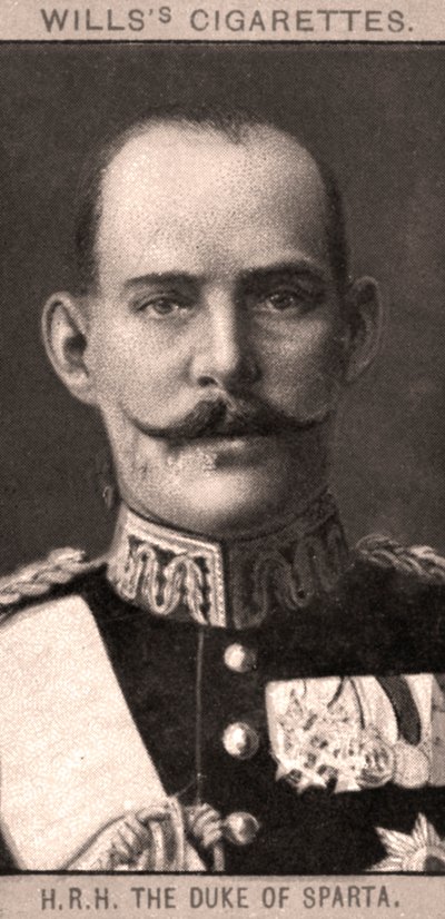 H.R.H. Spartan herttua, 1908. tekijältä WD and HO Wills