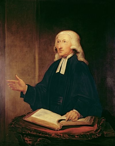 John Wesleyn (1703-1791) muotokuva 1788 tekijältä William Hamilton